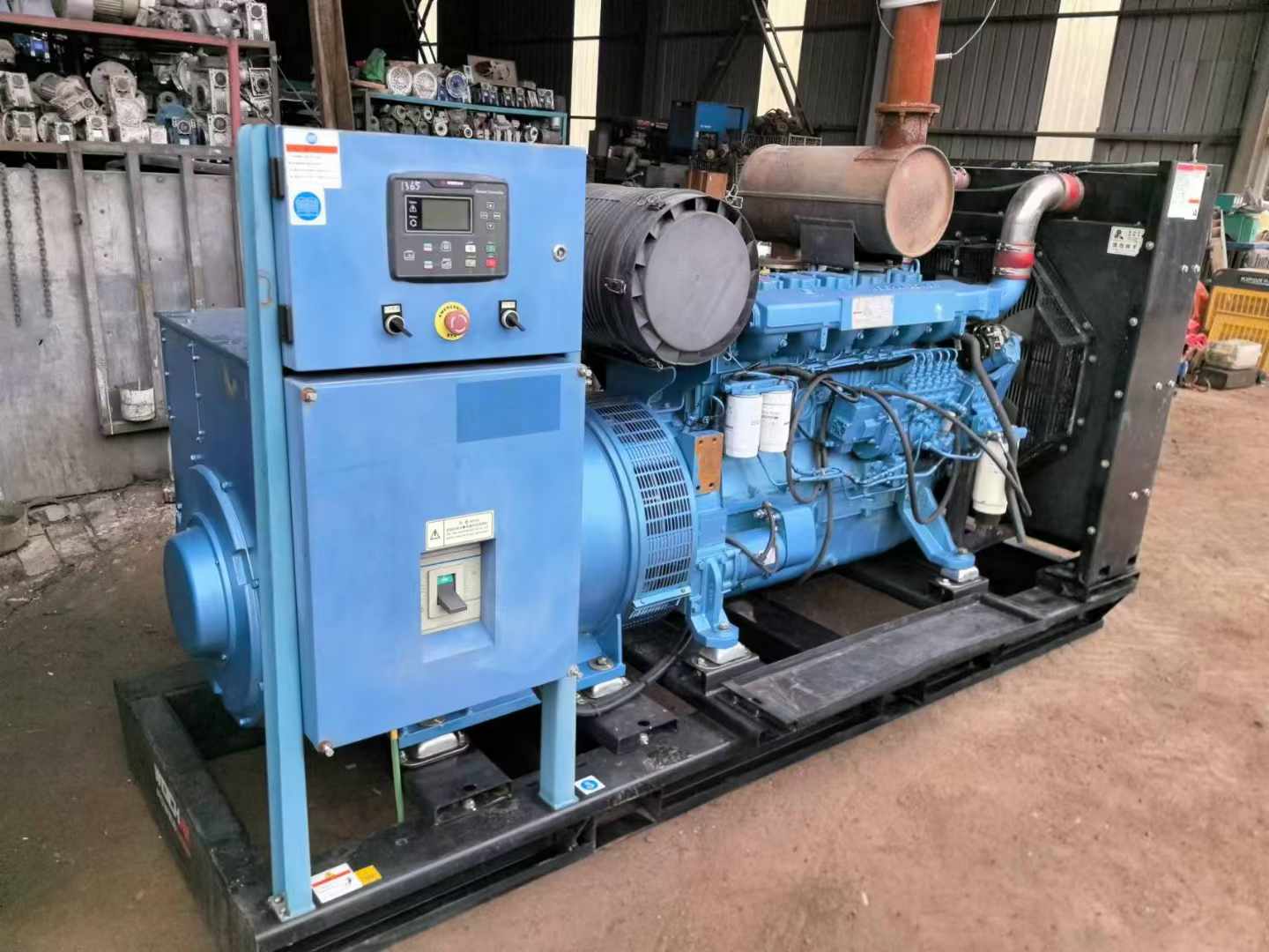 孙吴500kW 柴油发电机组可带动设备功率的计算公式是什么？